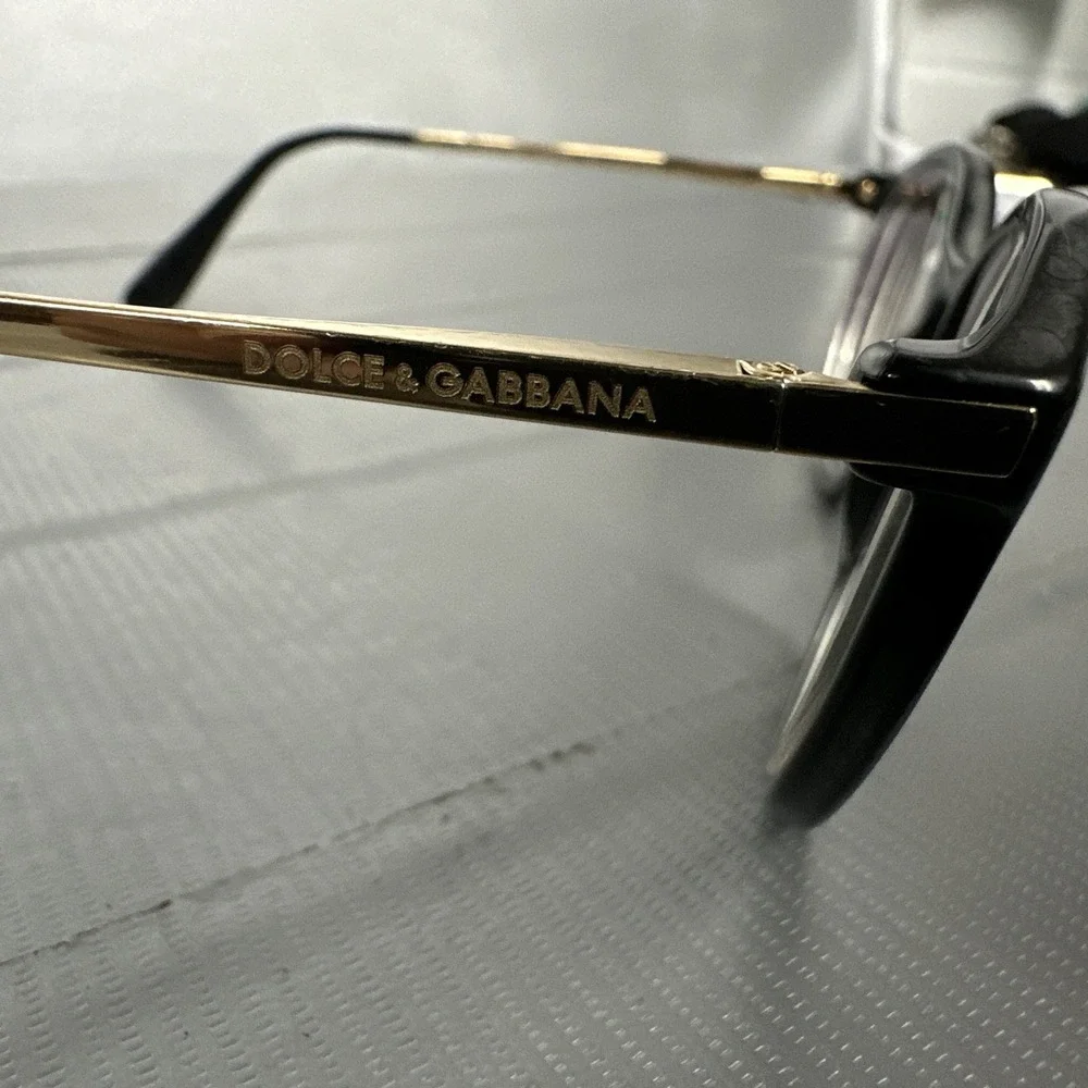 DOLCE & GABBANA DG3242 501 Black 50 mm Women's Eyeglasses